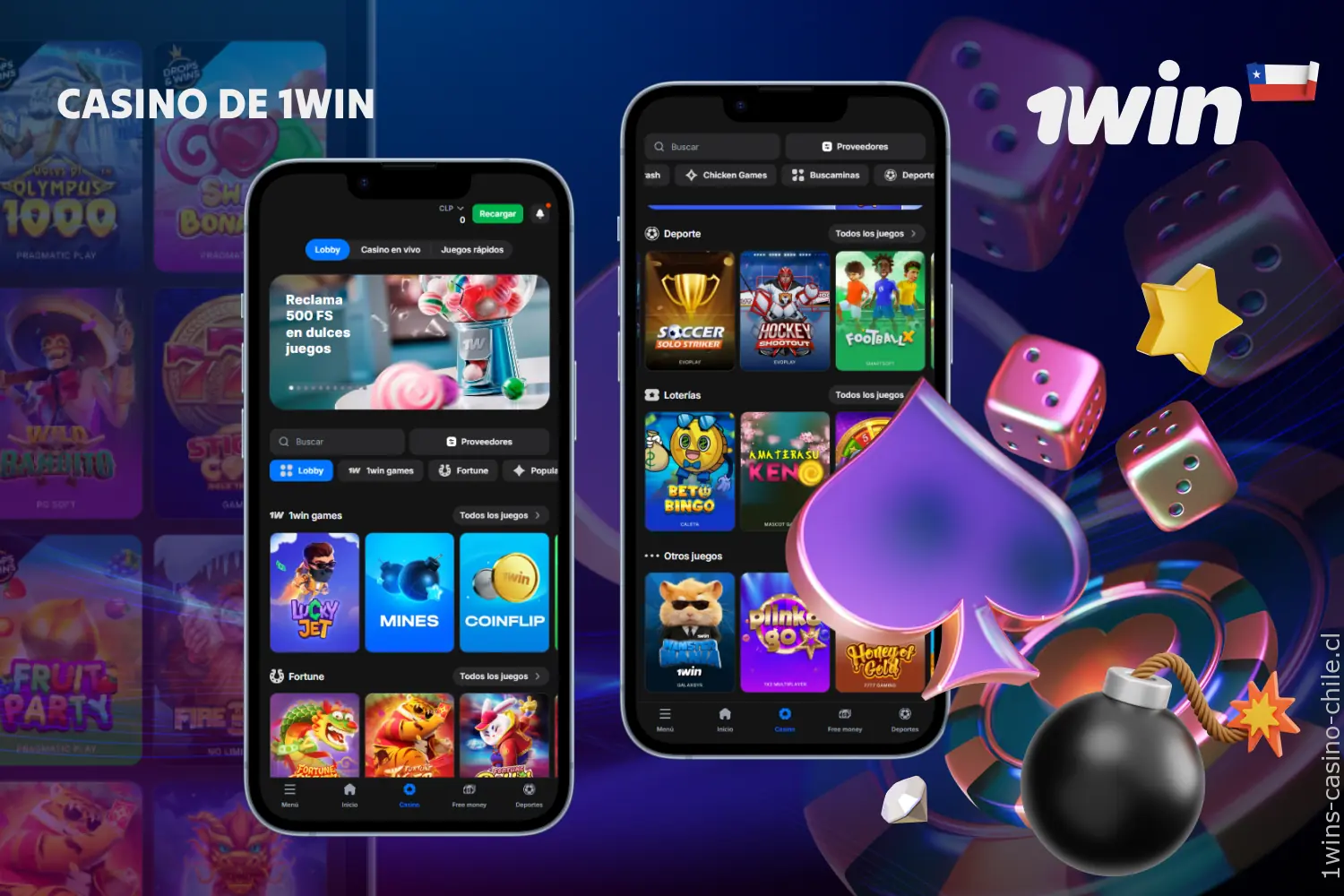 Los usuarios de 1win encuentran en el casino una biblioteca de juegos extensa de proveedores reconocidos
